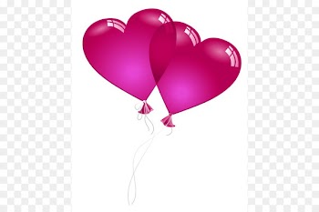 Valentine's Day Heart Balloon Clip art - Pink Valentine Png 