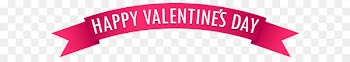Valentine's Day Heart Clip art - Happy Valentine's Day Banner PNG Image 