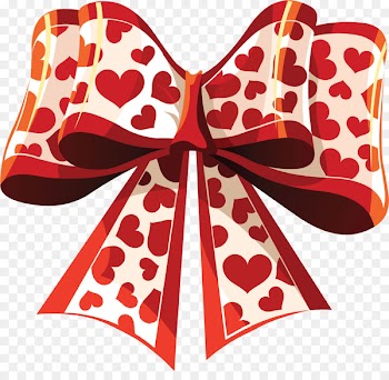 Valentine's Day Heart Gift Clip art - bowknot 
