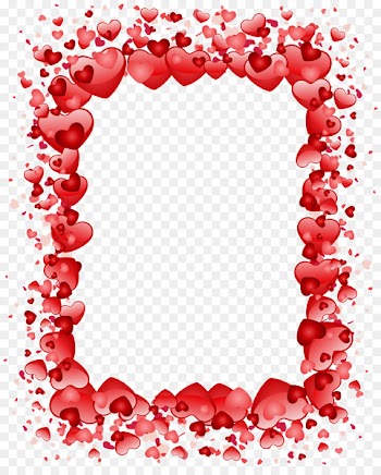 Valentine's Day Heart Gift Love's Philosophy Clip art - pink border 