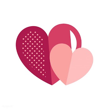 Valentine's day heart graphic | Free stock vector - 559483