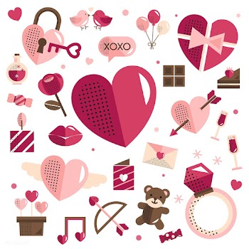 Valentine's day heart graphic | Free stock vector - 559487