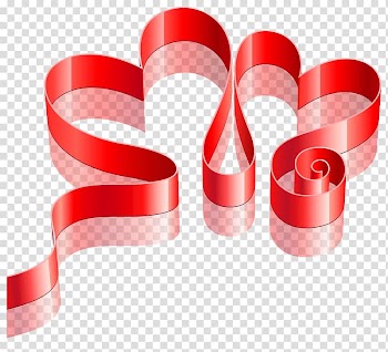 Valentine's Day Heart Holiday, Color ribbon transparent background PNG clipart
