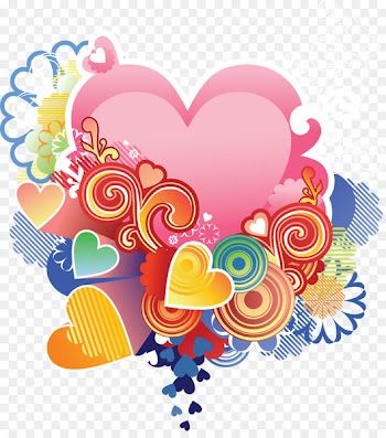 Valentine's Day Heart Love Desktop Wallpaper - POP ART 