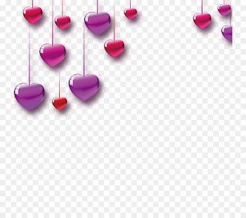 Valentine's Day Heart Love Sticker - Love 