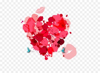 Valentine's Day Heart Qixi Festival Shutterstock - Heart-shaped pull-free download 