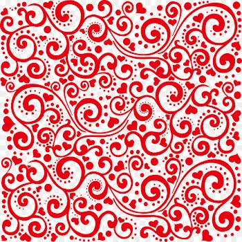 Valentine's Day Heart Royalty-free Pattern - maroon frame 