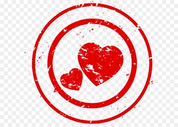 Valentine's Day Heart stamp chapter 