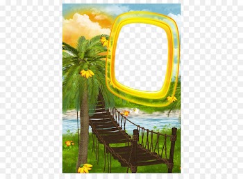 Valentine's Day Holiday Icon - Hawaii romantic Valentine's Day Frame 