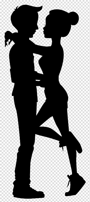 Valentine's Day Husband Love Gift , Silhouette transparent background PNG clipart