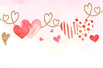 Valentine's Day icon watercolor illustration | Free stock vector - 559663