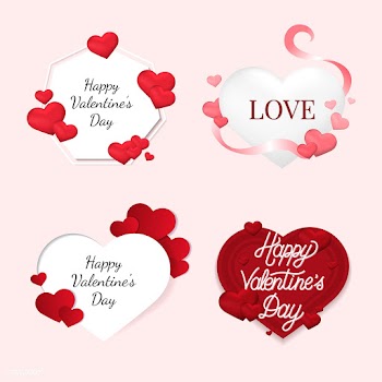 Valentine's day illustration icons | Free stock vector - 558413