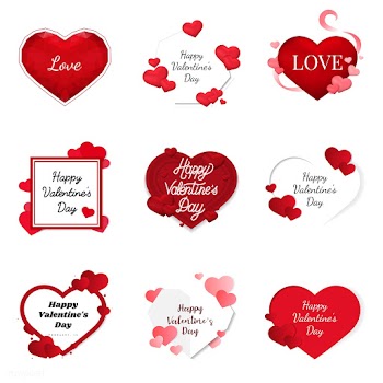 Valentine's day illustration icons | Free stock vector - 558447