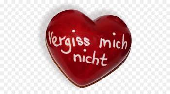 Valentine's Day Love My Life Font Heart - vergiss mich nicht 