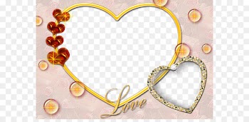 Valentine's Day Love Romance Message Wish - Heart Love Photoshop Background Png 