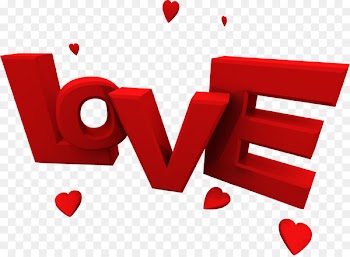 Valentine's Day Neon - lovely text 