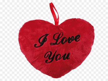 Valentine's Day Pluche I Love You kussentje 18 cm Heart Gift - home decoration materials 