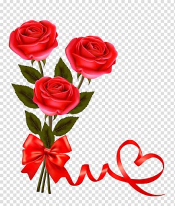 Valentine's Day Rose Heart Red, RISE transparent background PNG clipart