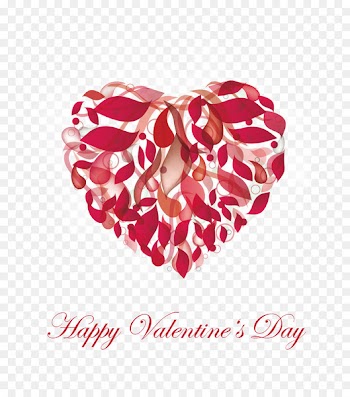 Valentine's Day Wedding invitation Heart Abstract - Vector Valentine Heart 