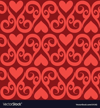 Valentine's design vector image