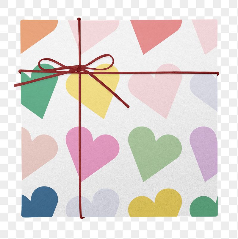 Valentine's gift png sticker, transparent | Free PNG - rawpixel