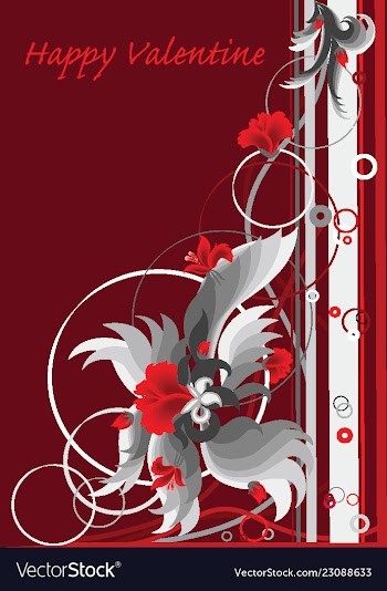 Valentine vector image