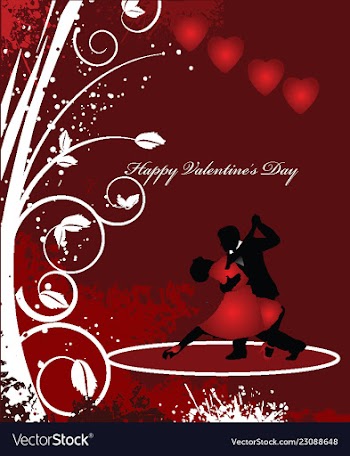 Valentine vector image