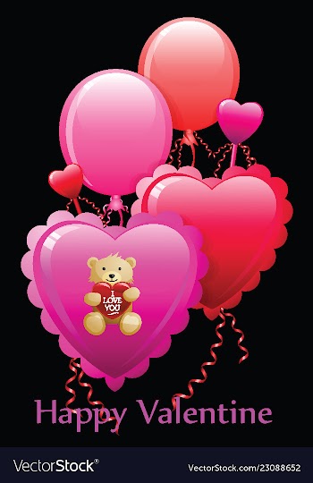 Valentine vector image