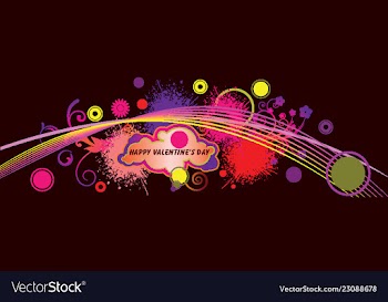 Valentine vector image