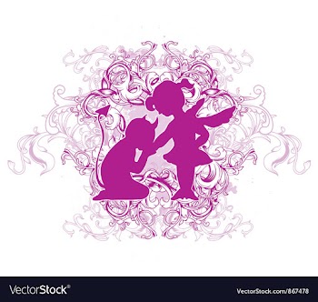 Valentine vector image