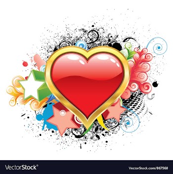 Valentine vector image