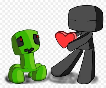 Valentines By Ask Enderman On Deviantart Rh Ask Enderman - Baby Minecraft Enderman