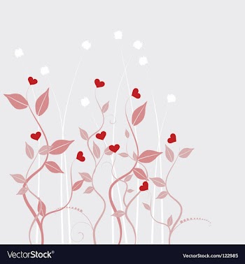  					Valentines day abstract vector image														