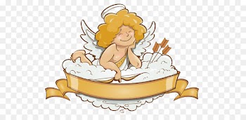 Valentines Day Angel Cupid Illustration - Cute Cupid 
