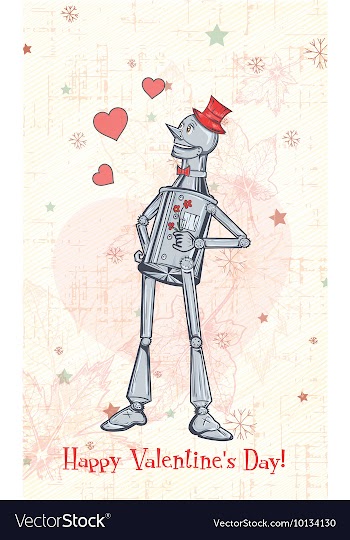 Valentines day background vector image