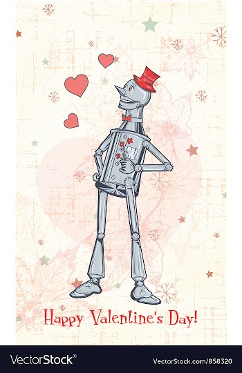Valentines day background vector image
