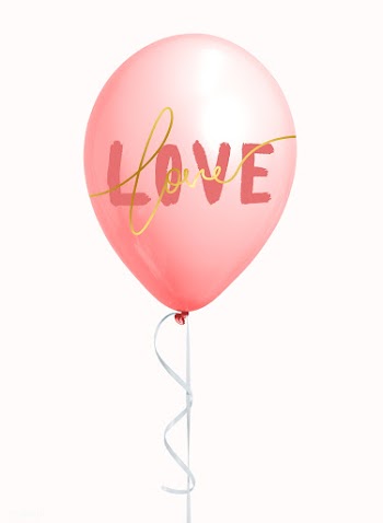 Valentines day balloon | Free stock psd mockup - 559857