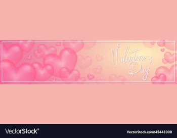valentines day banner background