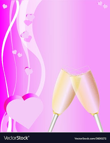  					Valentines Day Card vector image														