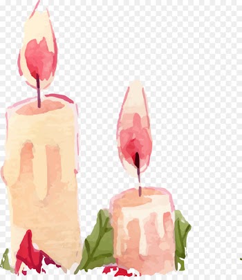 Valentines Day Dia dos Namorados Qixi Festival Computer file - Romantic candles for Valentine's Day 