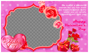 Valentines Day Frame PNG Pic