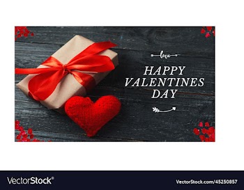 valentines day greeting card template