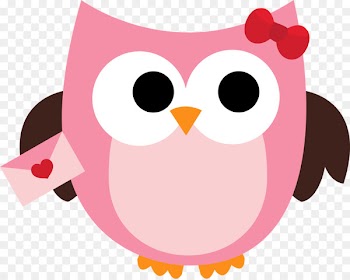 Valentines Day Heart Clip art - Cute Owl Clipart 
