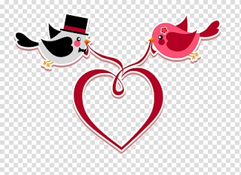 Valentines Day Heart , Duck heart transparent background PNG clipart