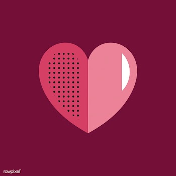 Valentines day Heart Love Icon Symbol Concept | Free stock vector - 280727