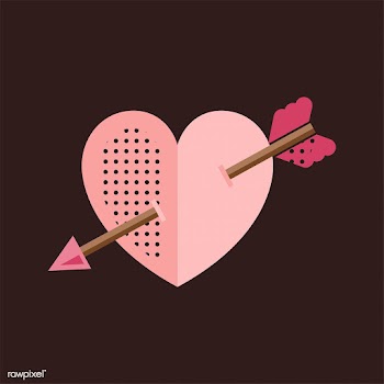 Valentines day Heart Love Icon Symbol Concept | Free stock vector - 280784