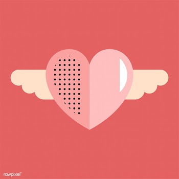 Valentines day Heart Love Icon Symbol Concept | Free stock vector - 280791