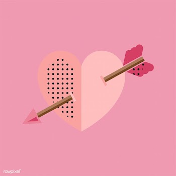 Valentines day Heart Love Icon Symbol Concept | Free stock vector - 280844