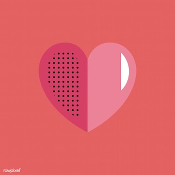 Valentines day Heart Love Icon Symbol Concept | Free stock vector - 280971