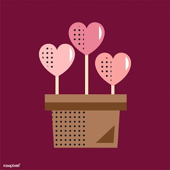 Valentines day Heart Love Icon Symbol Concept | Free stock vector - 281146